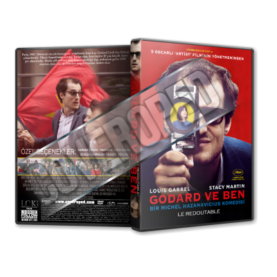 Godard ve Ben - Le Redoutable- 2017 Türkçe Dvd Cover Tasarımı